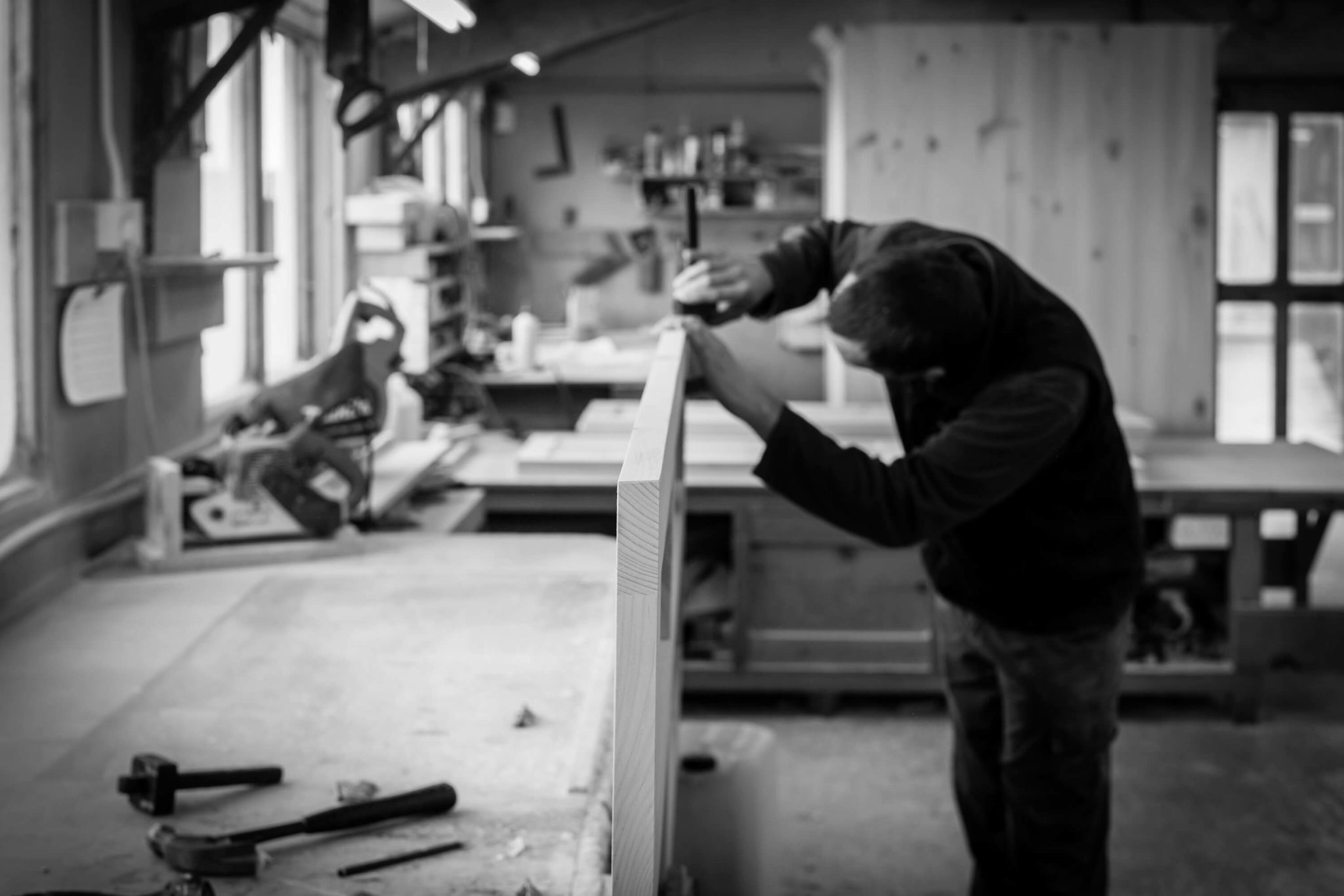 Workshop - Hill Farm Furniture Workshop - Hill Farm Furniture