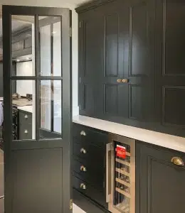 Pantry with wine cooler