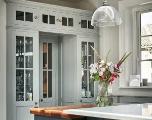 Bespoke pantry entrance 