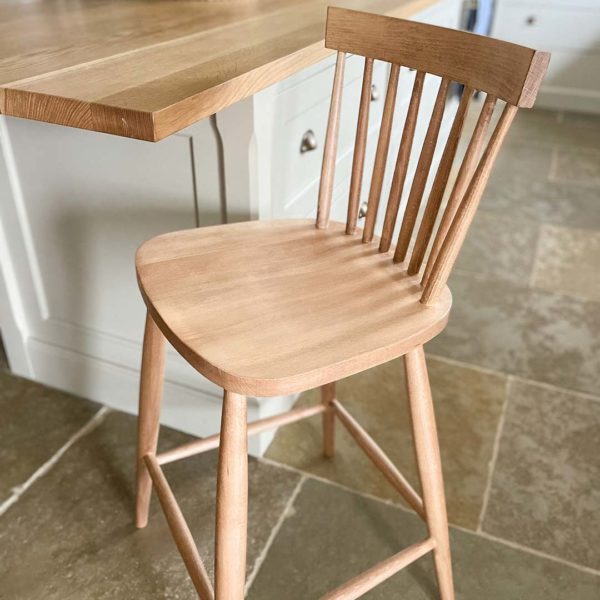 spindle stool Hill Farm Furniture