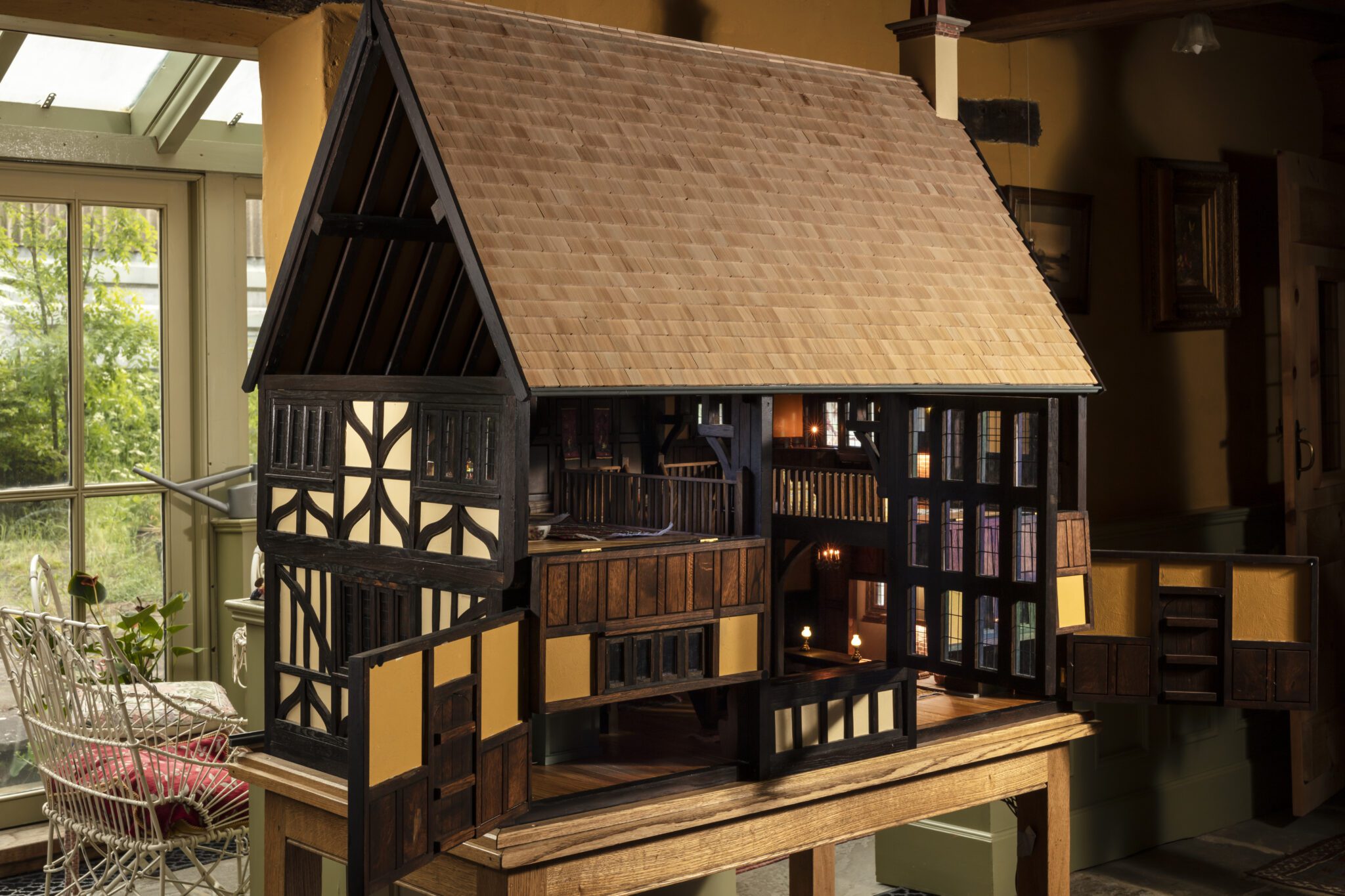 Bespoke Miniature House Hill Farm Furniture